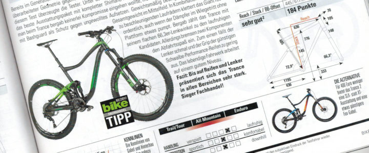 bike 02/2017 – Fachhandel TIPP – Giant Trance 1.5 LTD bike 02/2017 – Fachhandel TIPP – Giant Trance 1.5 LTD