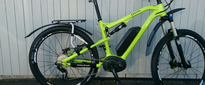 Gepäck raffiniert transportiert mit dem „THULE Pack`n Pedal – Tour Rack XT“