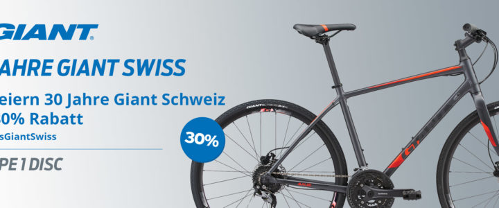 30 Jahre Giant Swiss – ein Grund zum Feiern!