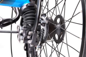 ICE Adventure Liegedreirad Liegerad Trike mit Elastomer Vorderradfederung