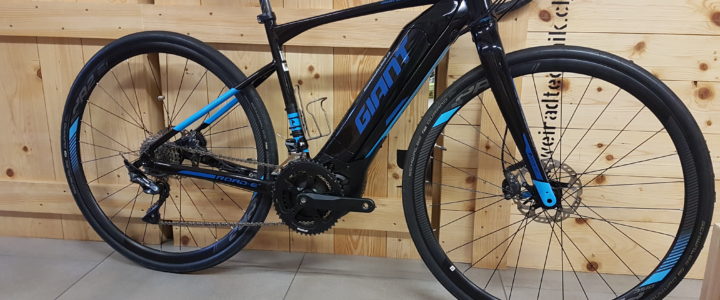 Testvelo – Giant Rennrad Hybrid Road-E+ 1 Pro