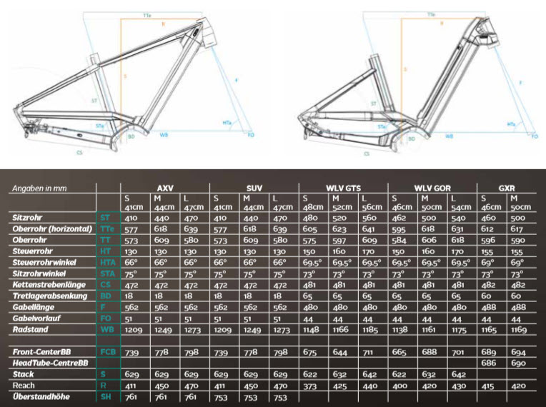 Bergstrom Geometrie AXV-SUV-WLVgts-WLVgor-GXR